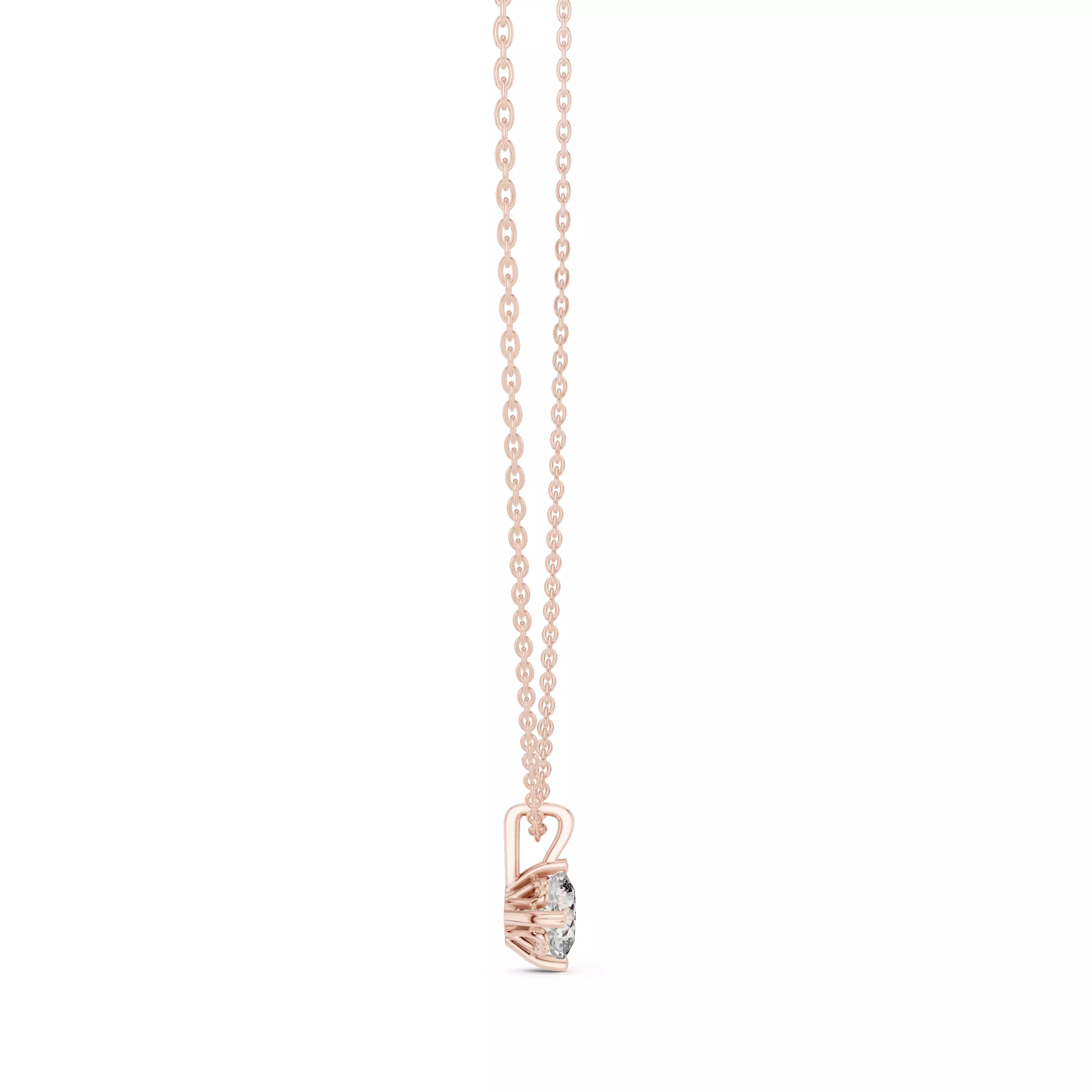 Solitaire Pendant 3dm stl renders Animation Videos Details 3D print model_4