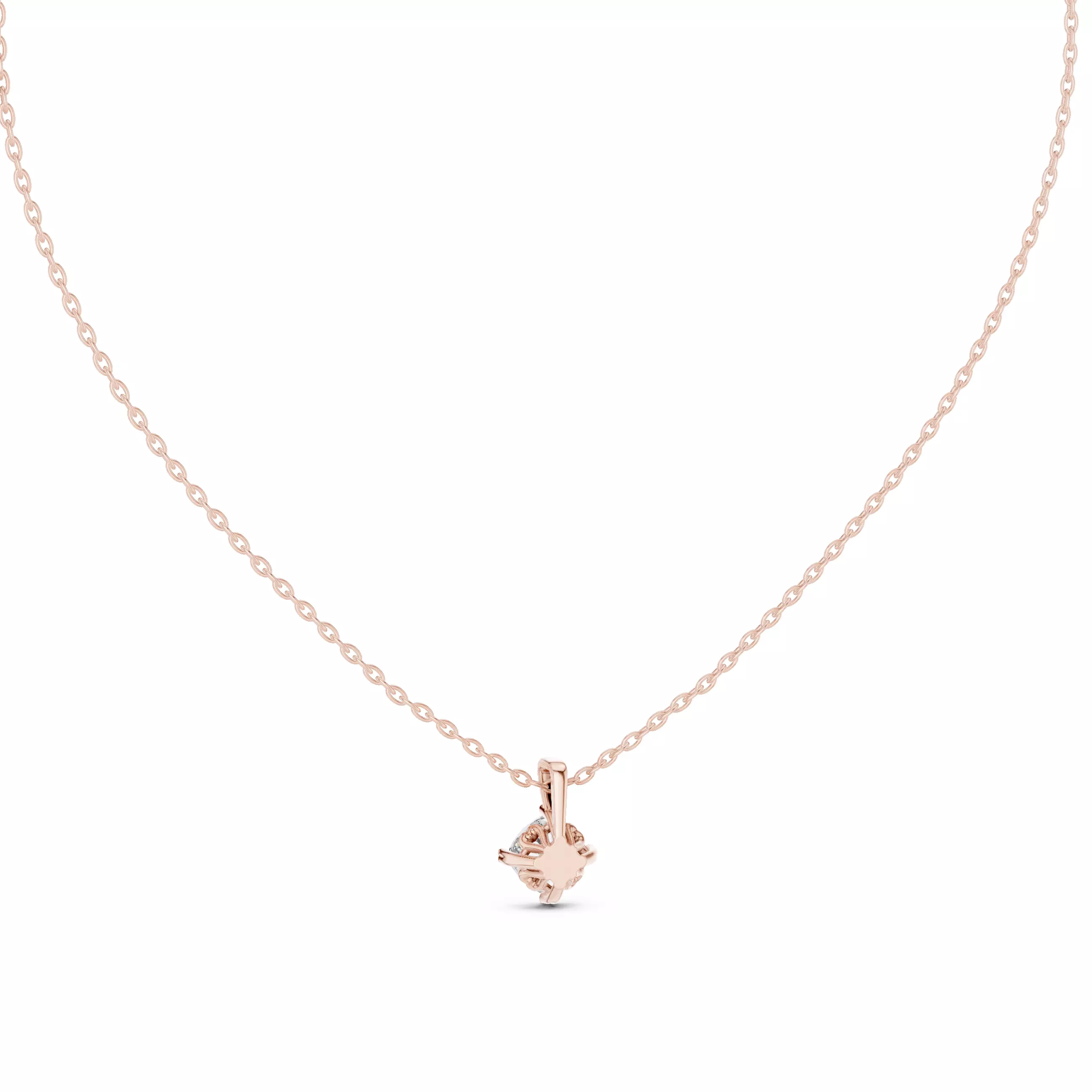 Solitaire Pendant 3dm stl renders Animation Videos Details 3D print model_5