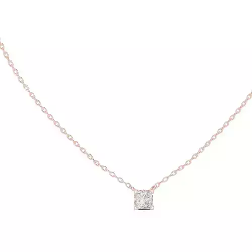 Princess Mono Solitaire Pendant 3dm stl renders Animation Videos