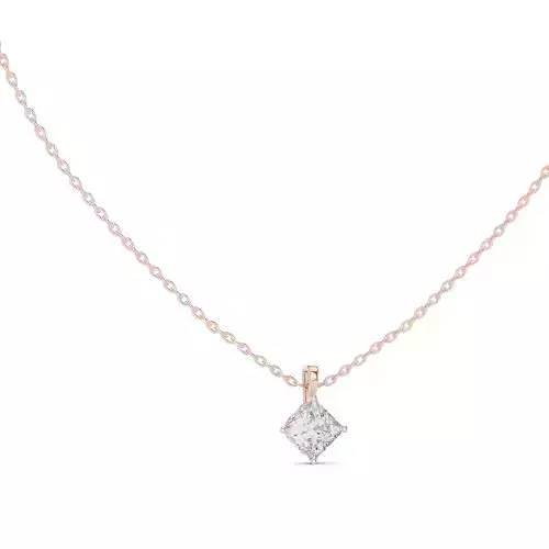 Princess Mono Solitaire Pendant 3dm stl renders Animation Videos