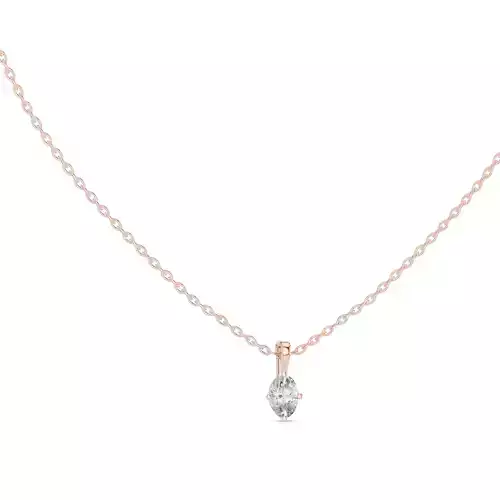 Oval Solitaire Pendant 3dm stl renders Animation Videos Details