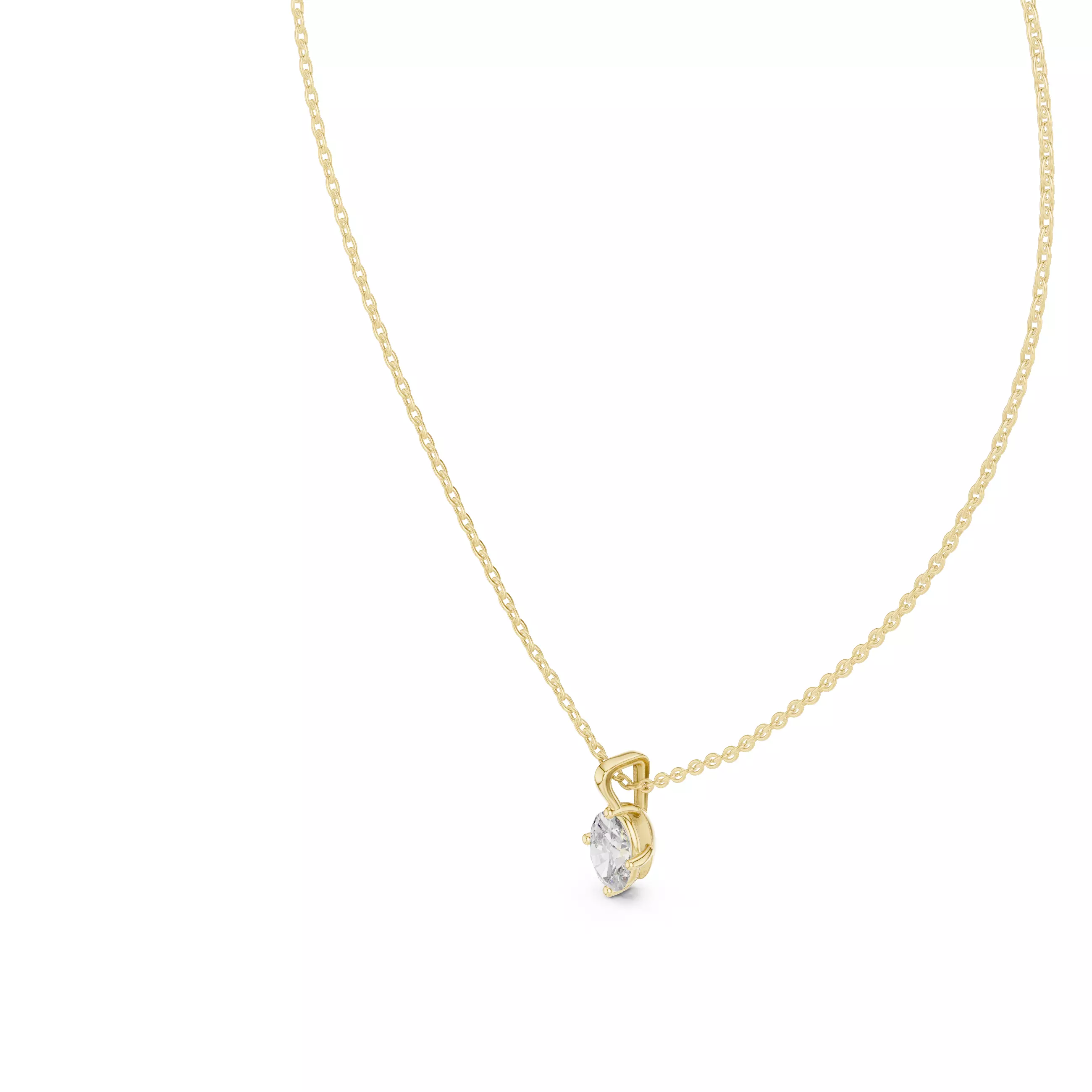 Solitaire Pendant 3dm stl renders Animation Videos Details 3D print model_11