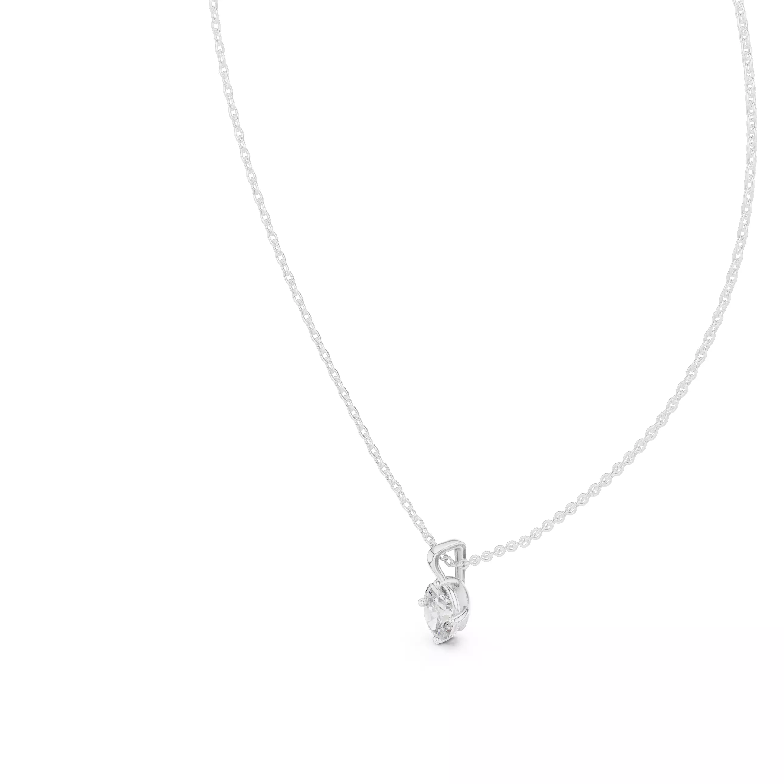 Solitaire Pendant 3dm stl renders Animation Videos Details 3D print model_7