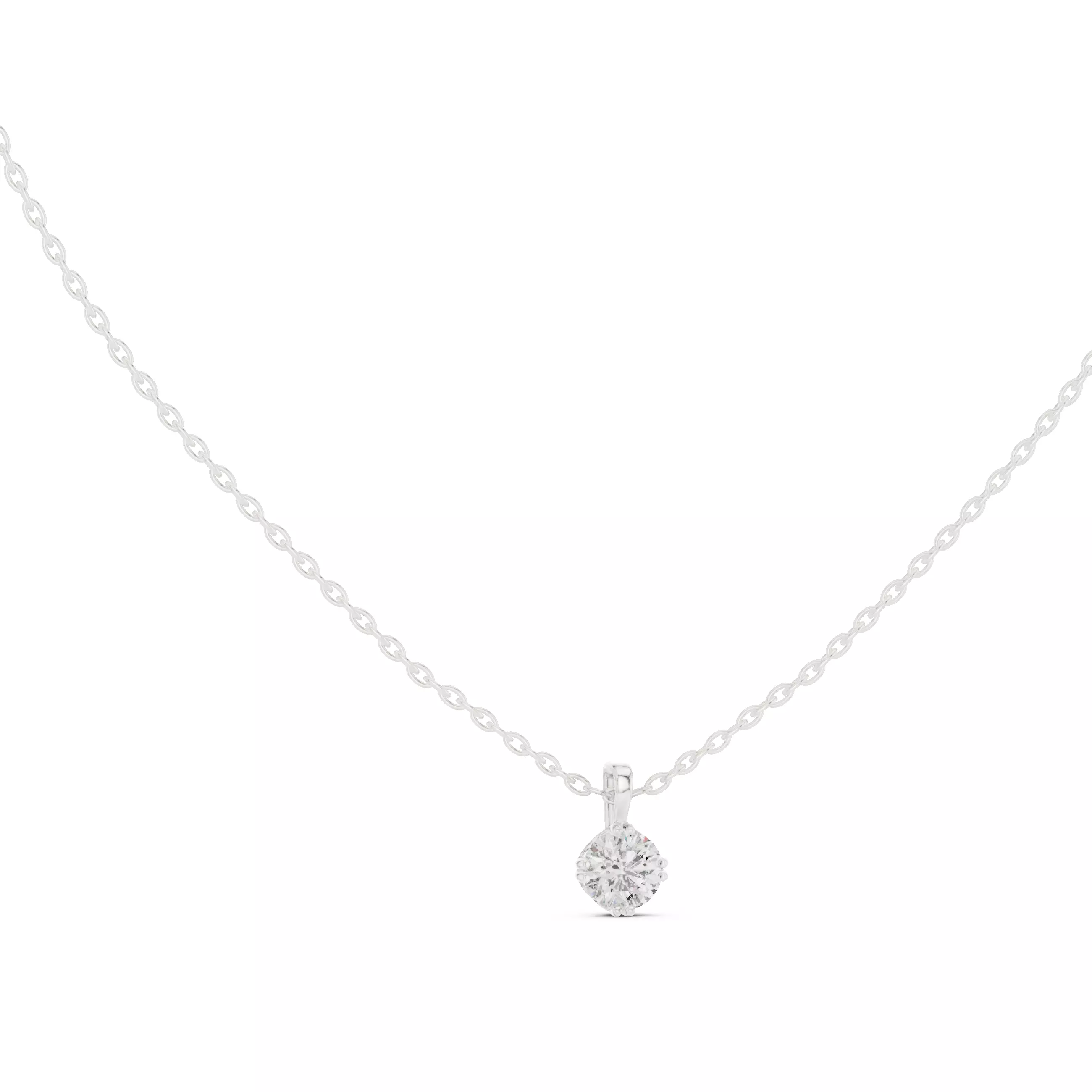 Solitaire Pendant 3dm stl renders Animation Videos Details 3D print model_6