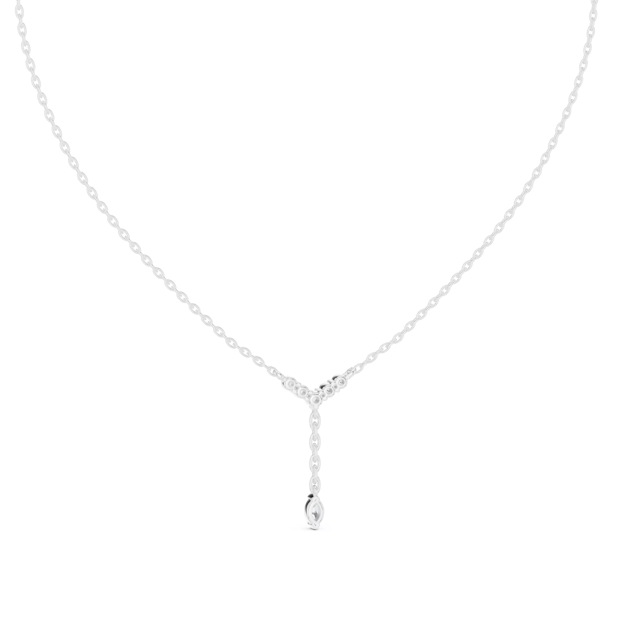 Marquise Round Diamond Pendant 3dm stl renders Animation Videos 3D print model_9