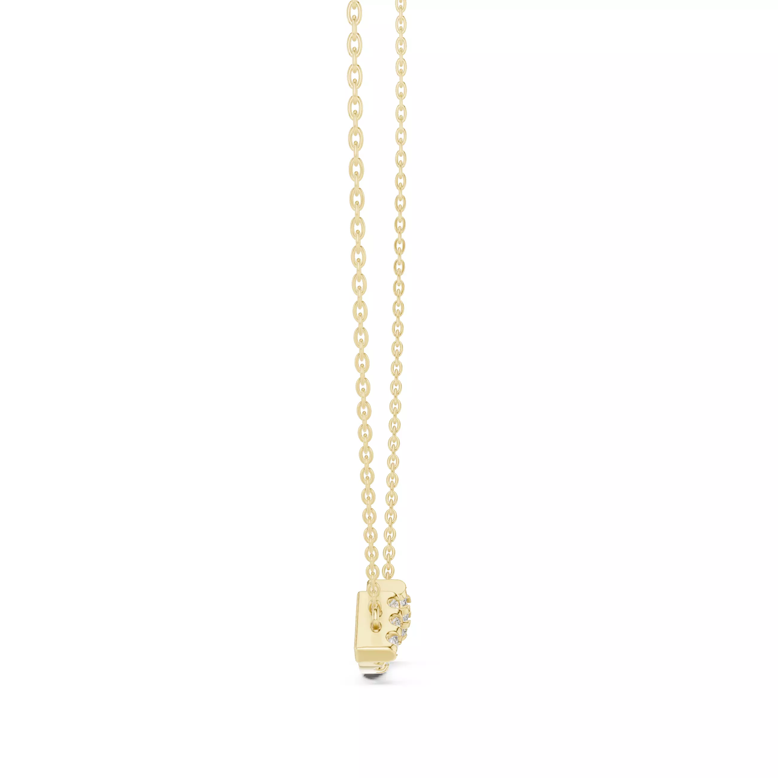 Happy Face Diamond Pendant 3dm stl renders Animation Videos 3D print model_12