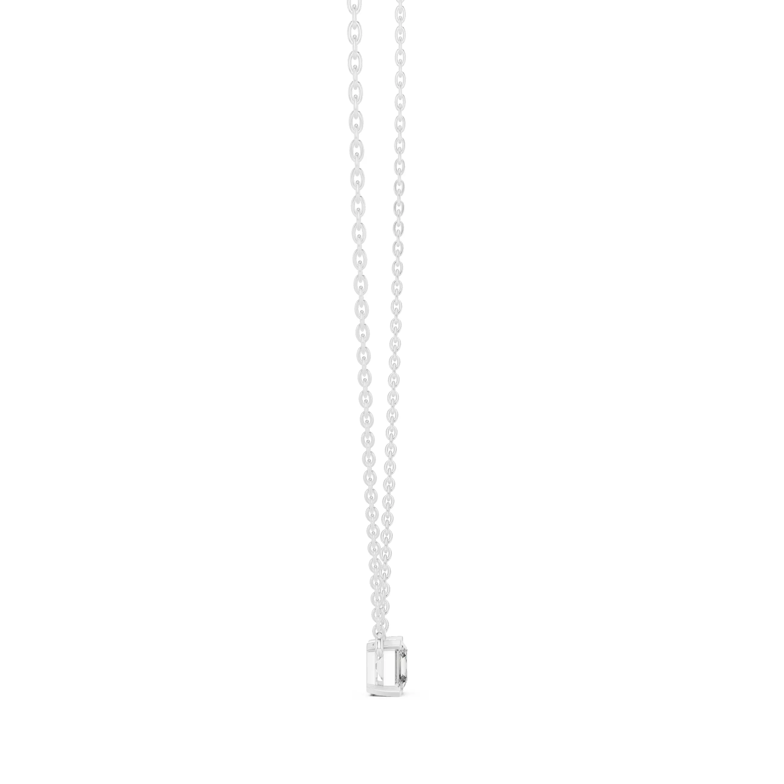 Emerald Solitaire Pendant 3dm stl renders Animation Videos 3D print model_8