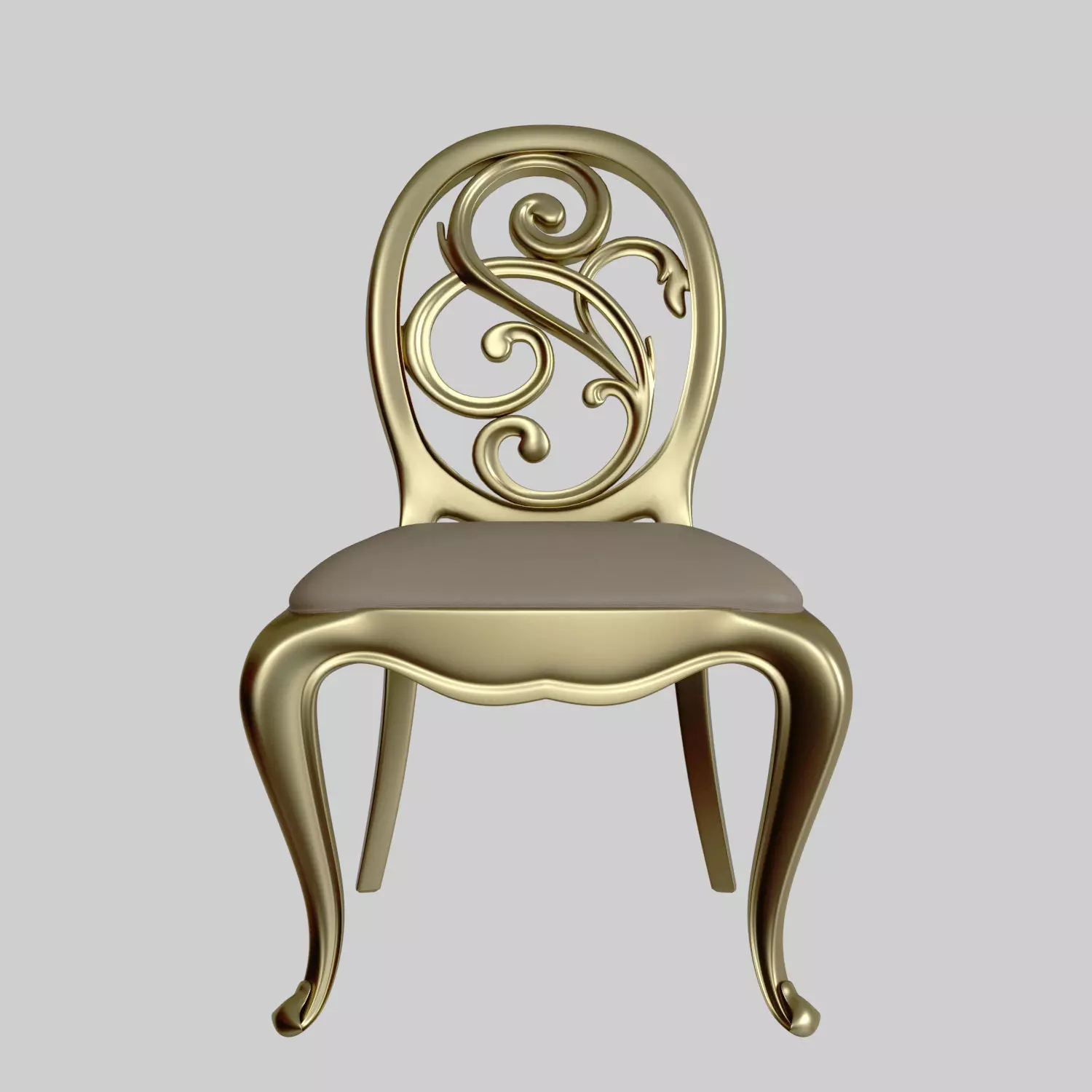 American Chair Free 3D model_0