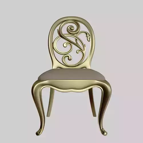 American Chair Free 3D model