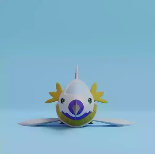 Submarimon Digimon Fanart