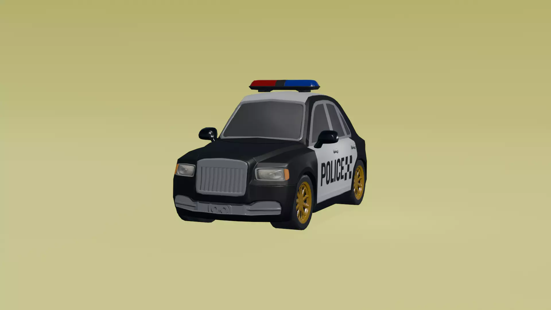 Low Poly Cartoon Cars Pack - Game Ready 3D Models Low-poly 3D model_14