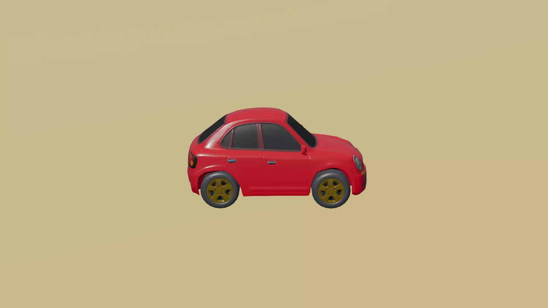 Low Poly Cartoon Cars Pack - Game Ready 3D Models Low-poly 3D model_8