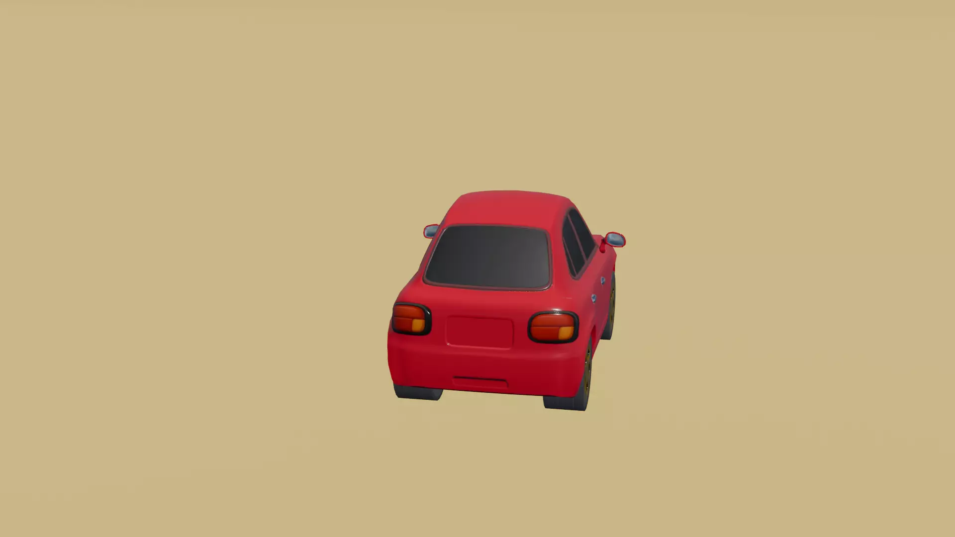 Low Poly Cartoon Cars Pack - Game Ready 3D Models Low-poly 3D model_10