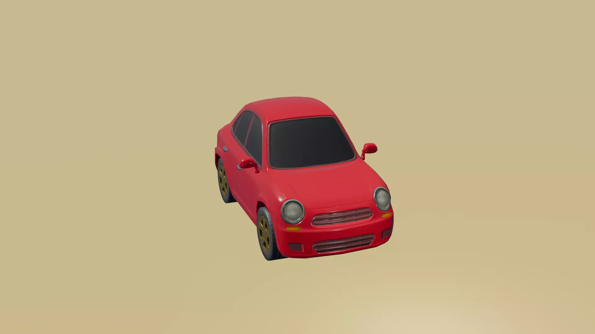 Low Poly Cartoon Cars Pack - Game Ready 3D Models Low-poly 3D model_9