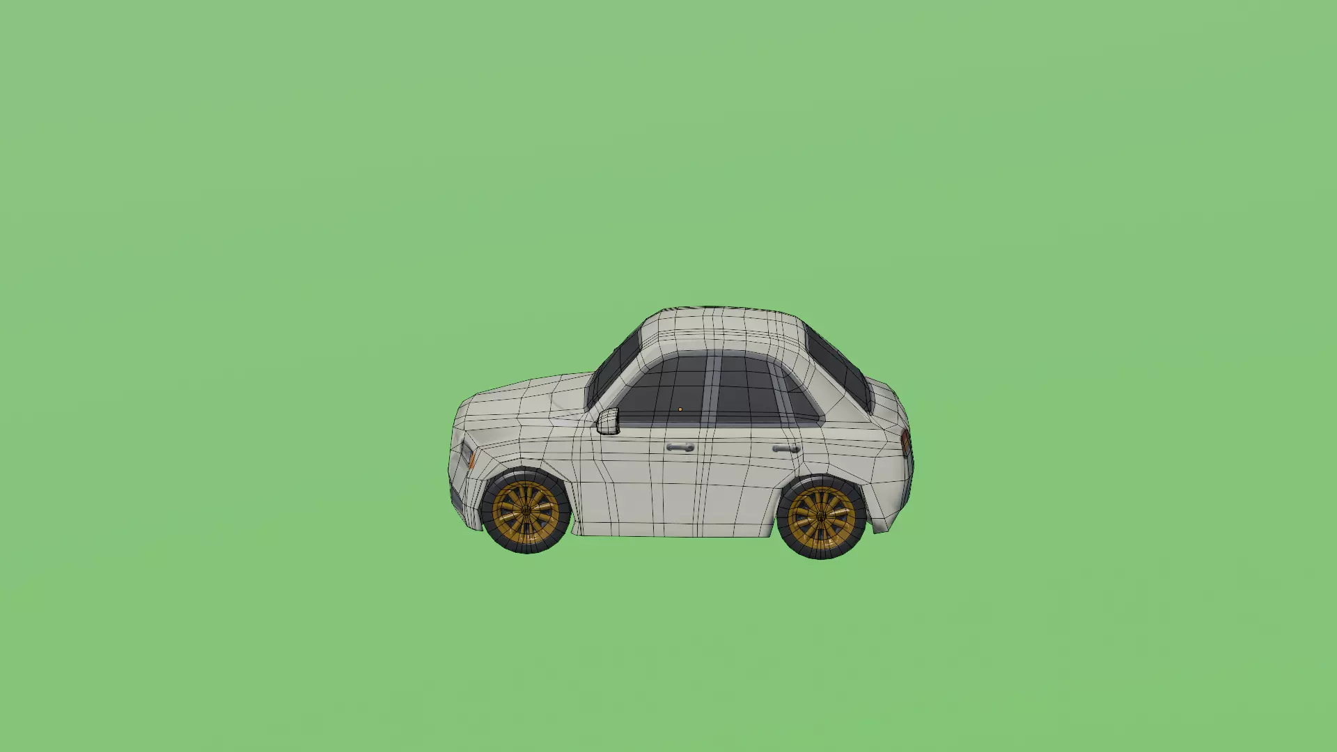 Low Poly Cartoon Cars Pack - Game Ready 3D Models Low-poly 3D model_17