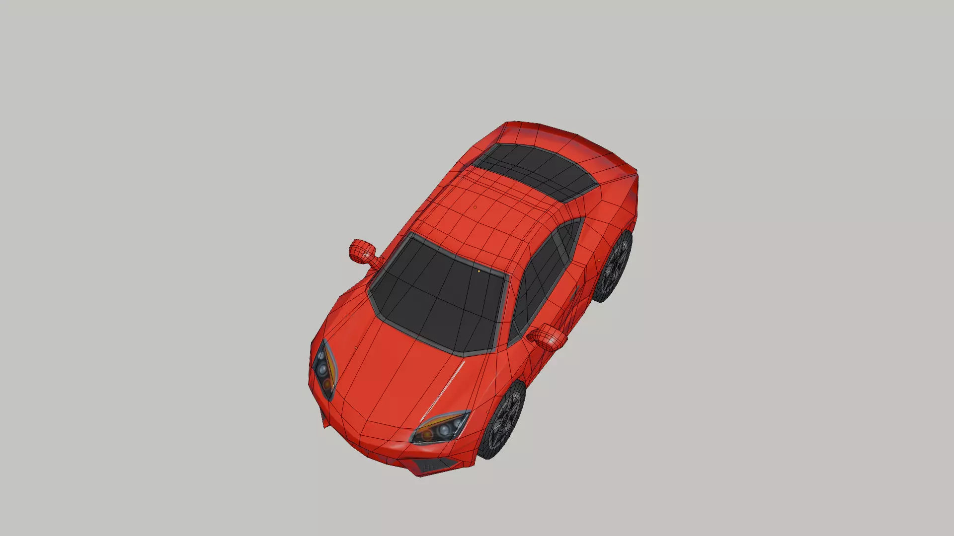 Low Poly Cartoon Cars Pack - Game Ready 3D Models Low-poly 3D model_32