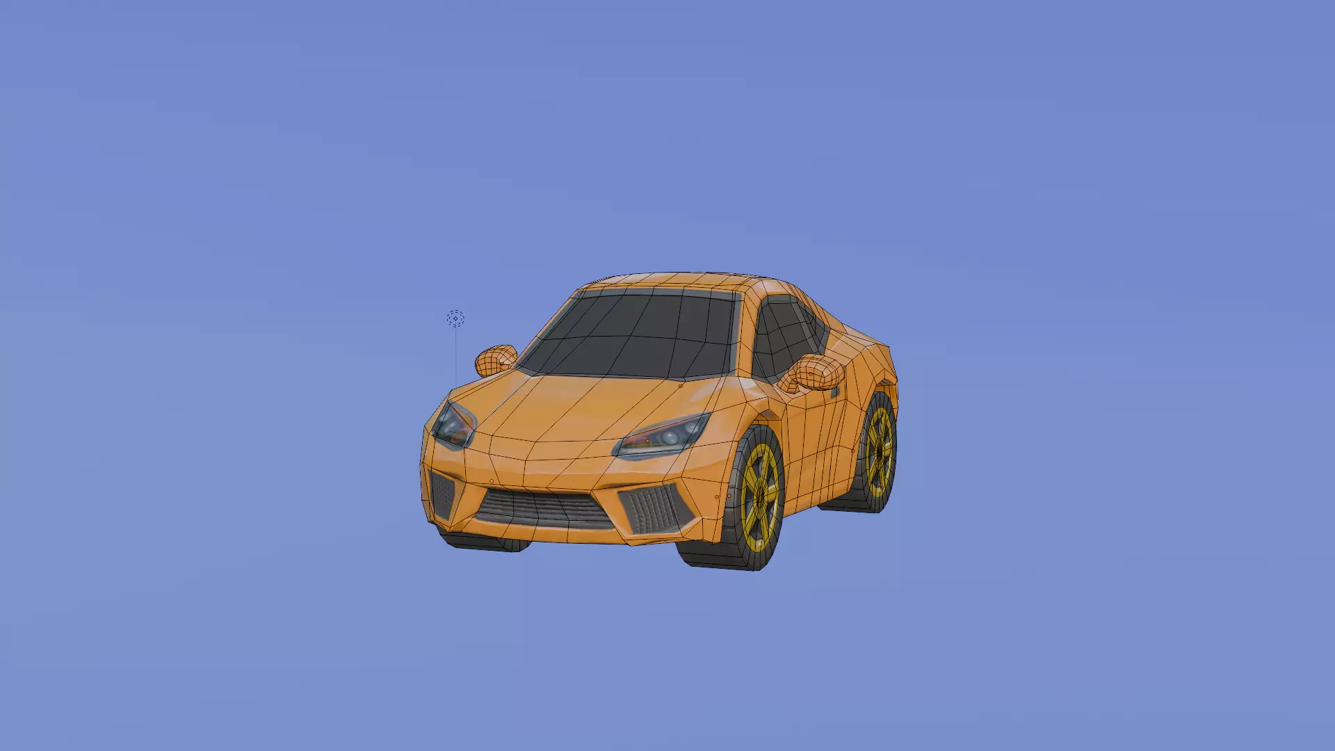 Low Poly Cartoon Cars Pack - Game Ready 3D Models Low-poly 3D model_29