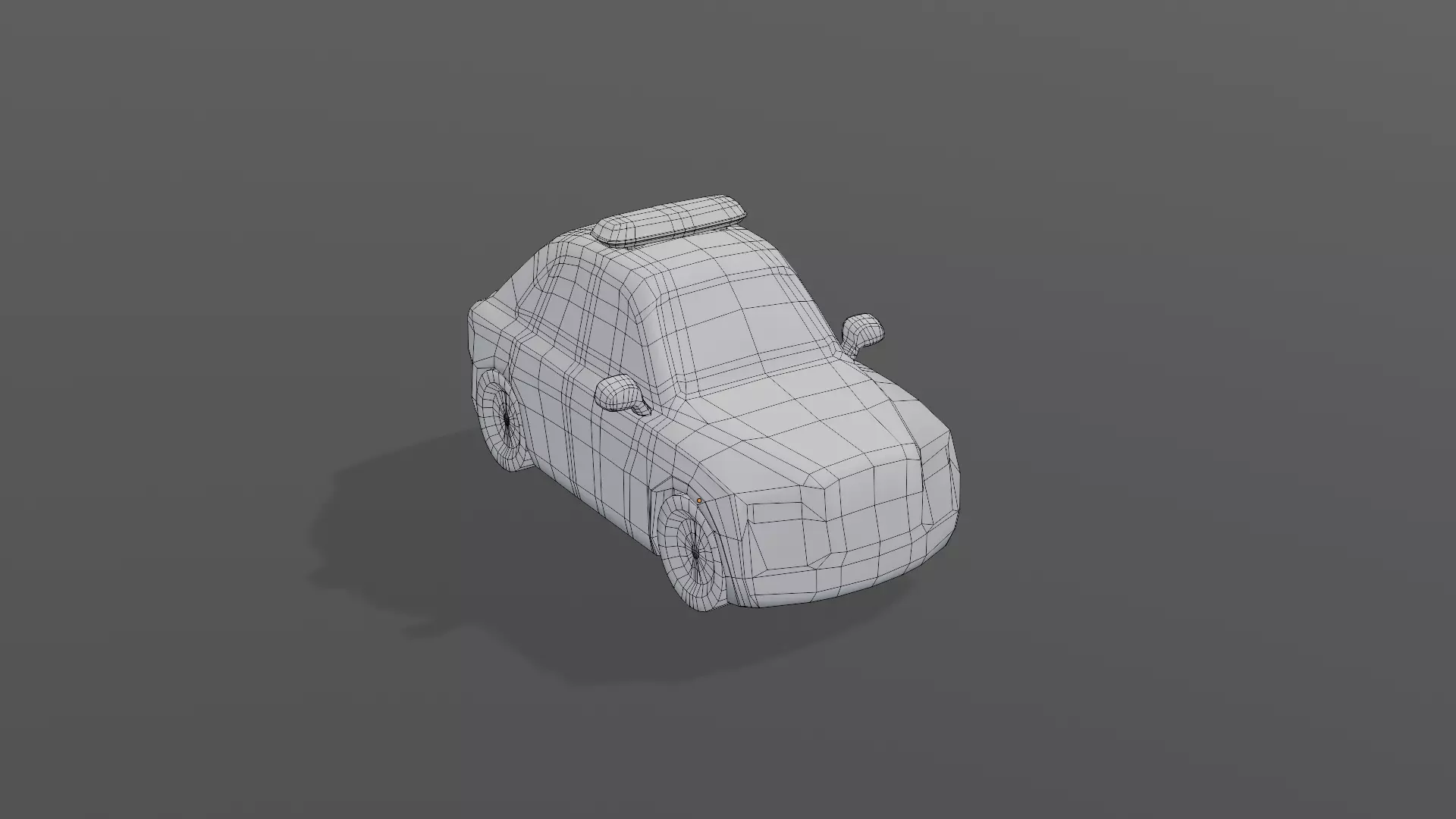 Low Poly Cartoon Cars Pack - Game Ready 3D Models Low-poly 3D model_22