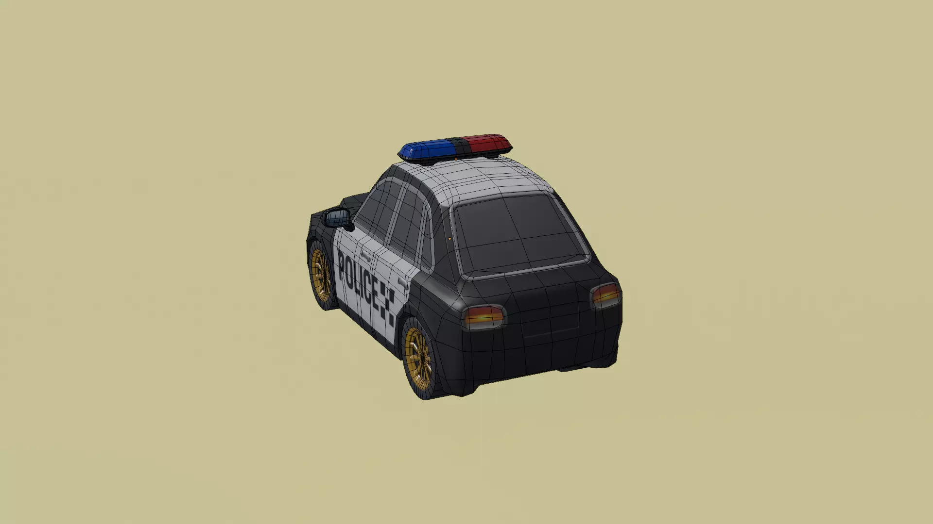 Low Poly Cartoon Cars Pack - Game Ready 3D Models Low-poly 3D model_15