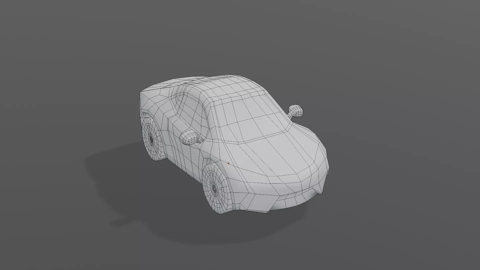 Low Poly Cartoon Cars Pack - Game Ready 3D Models Low-poly 3D model_33