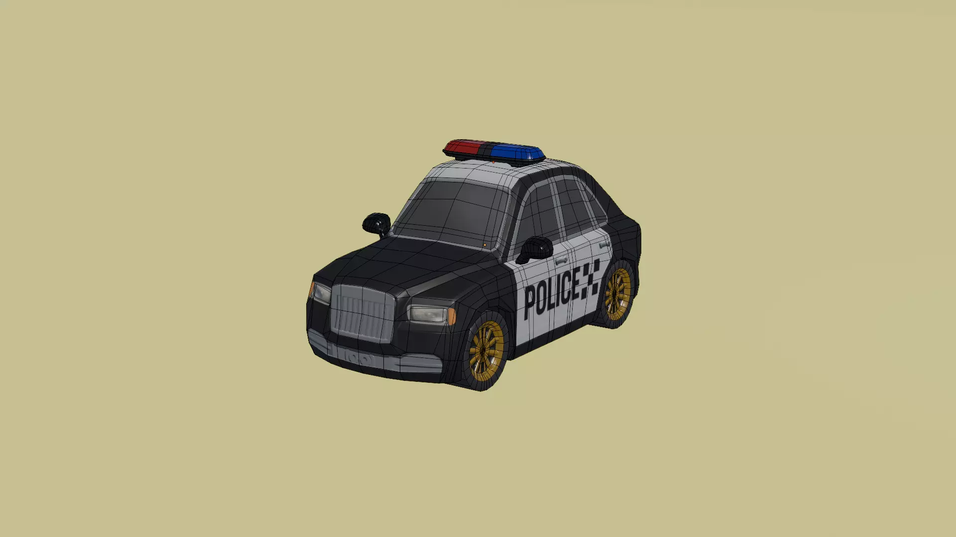 Low Poly Cartoon Cars Pack - Game Ready 3D Models Low-poly 3D model_13