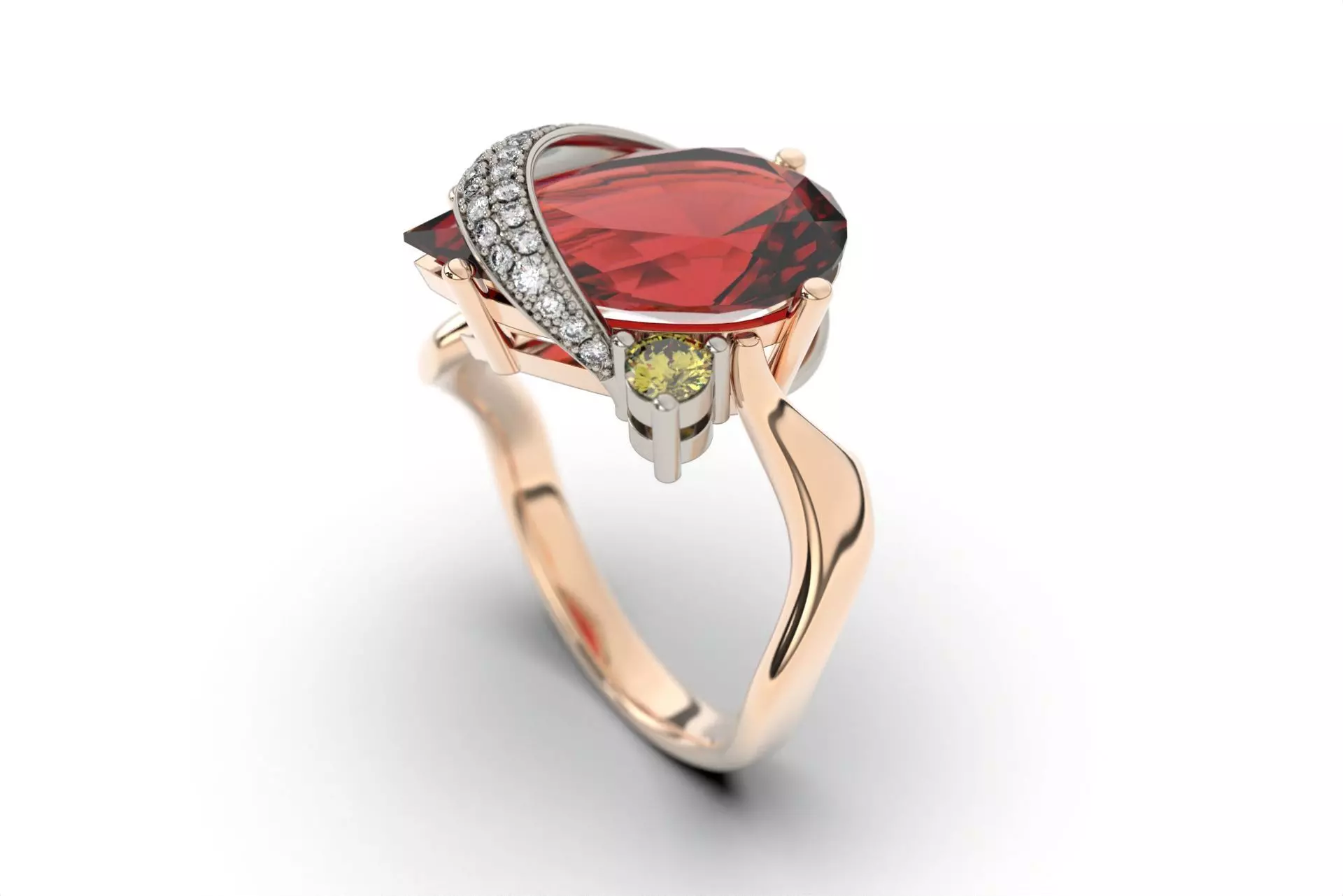 120 ring 3D print model_3