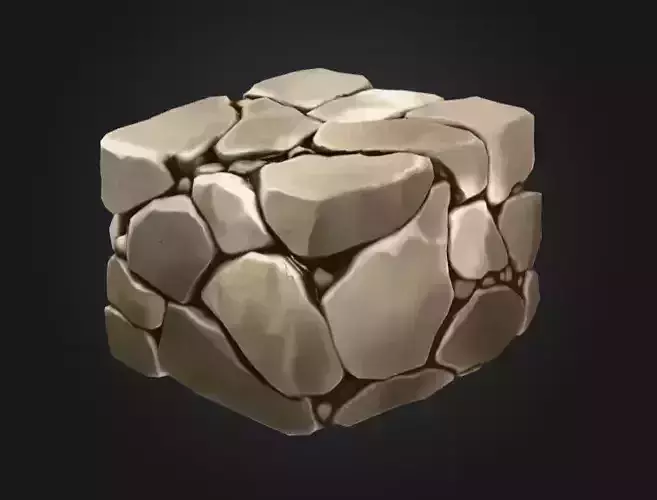 Stone Cube