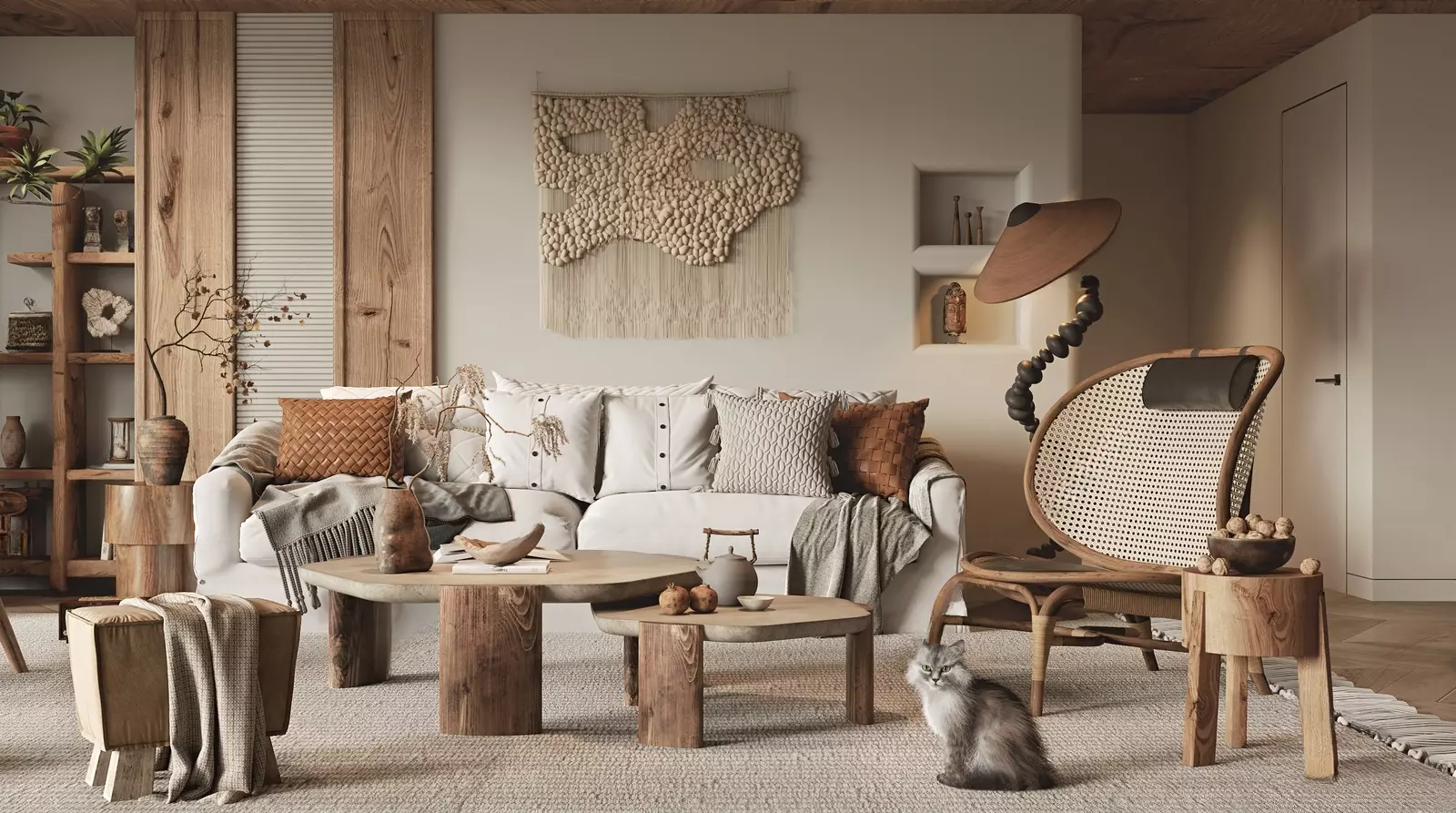 living room 3D model_1