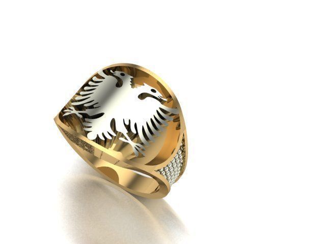 sintered men ring 3D print model