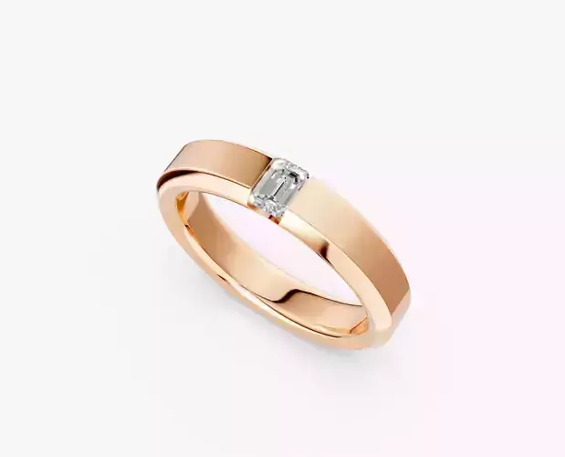 BAND DIAMOND RING-RJ026
