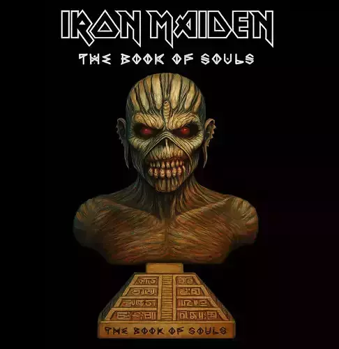 EDDIE IRON MAIDEN BUST THE BOOK OF SOULS