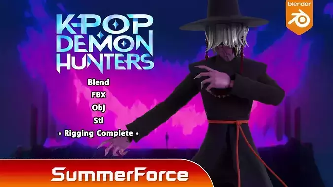 Demon Mystery Saja - KPop Demon Hunters