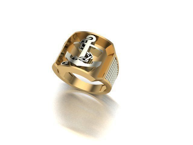 sintered men ring 3D print model