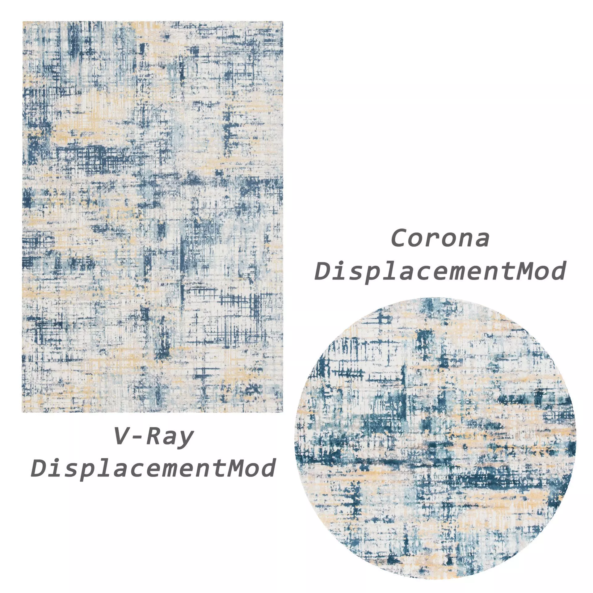 Rugs No 1047 Low-poly 3D model_2