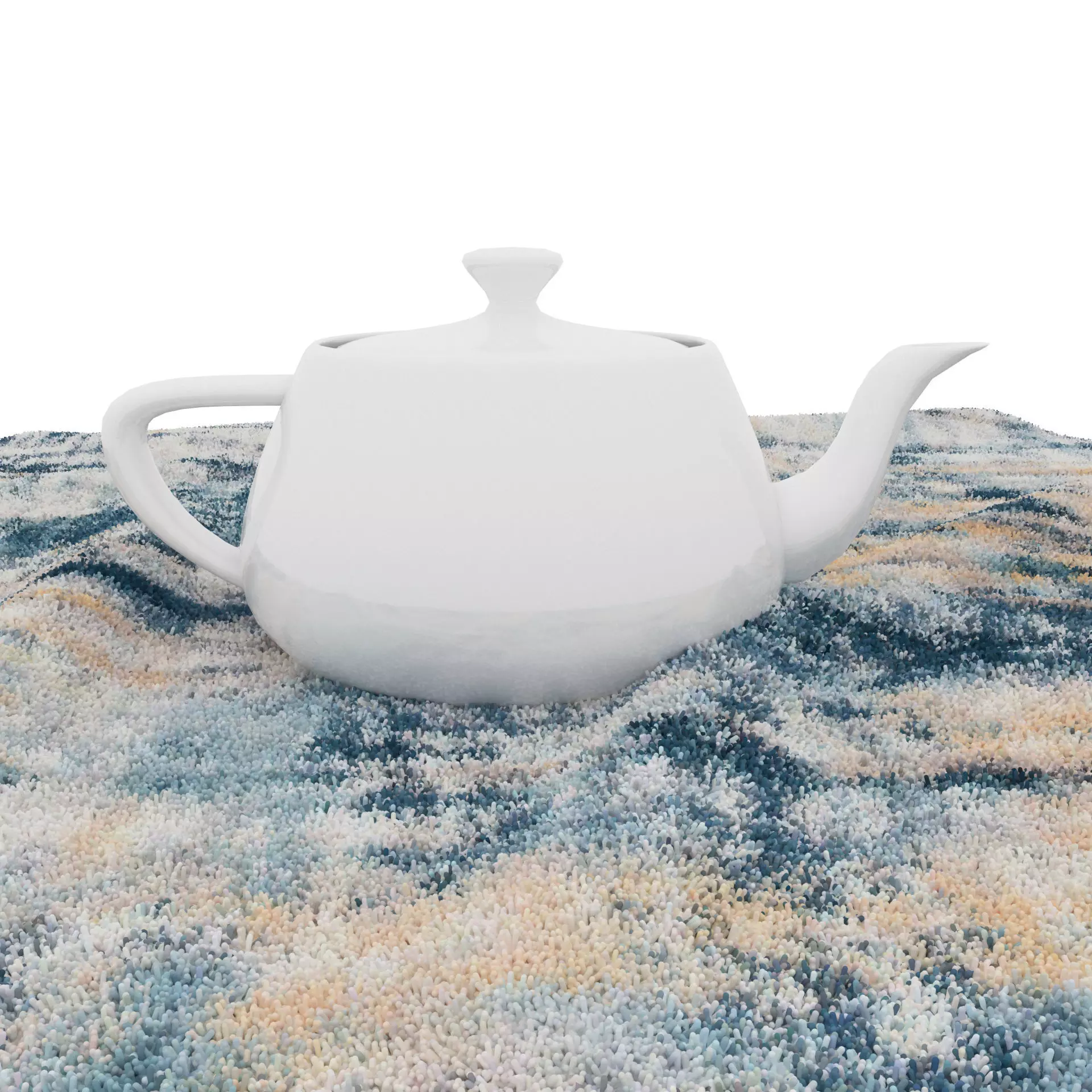 Rugs No 1047 Low-poly 3D model_6