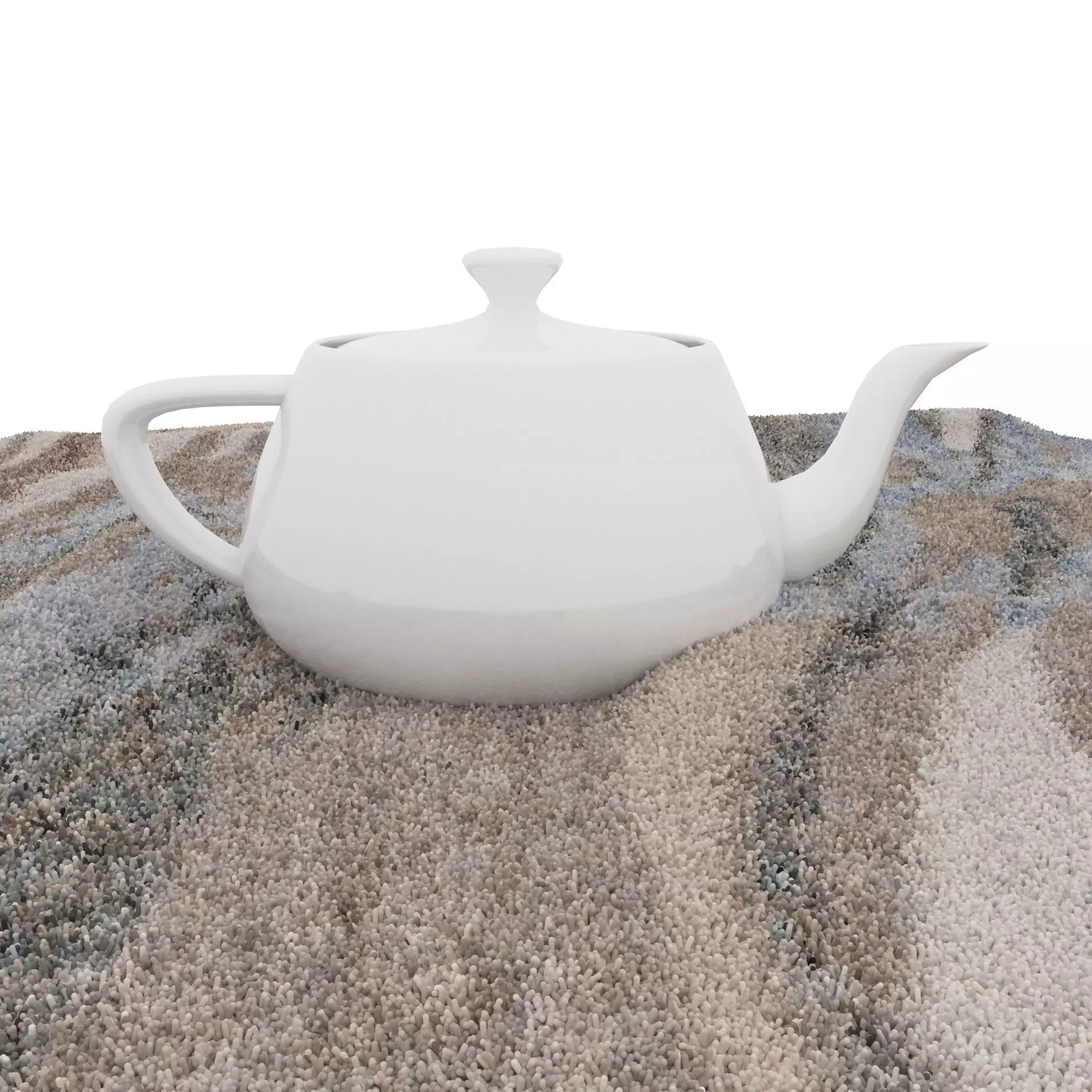 Rugs No 1048 Low-poly 3D model_6