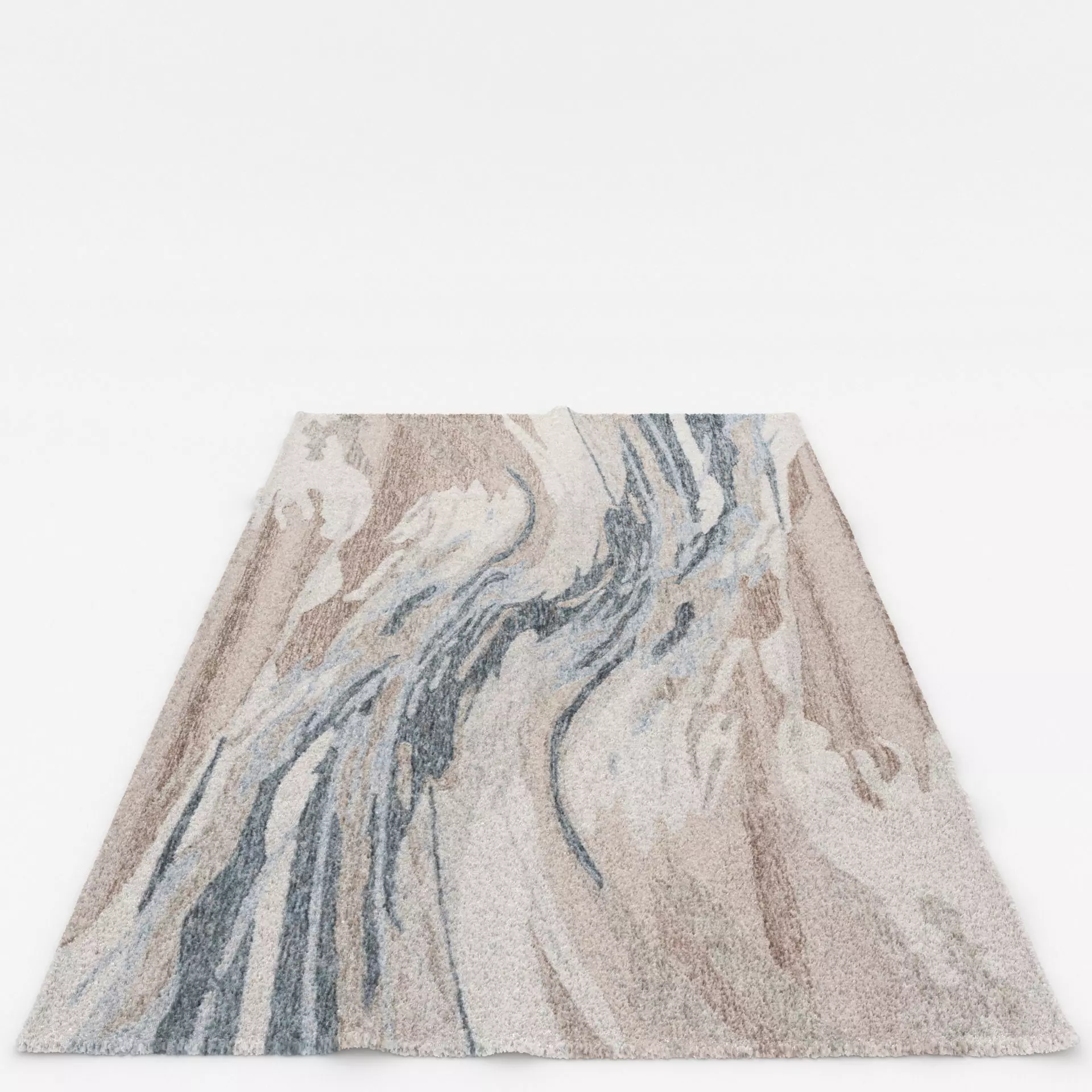 Rugs No 1048 Low-poly 3D model_7