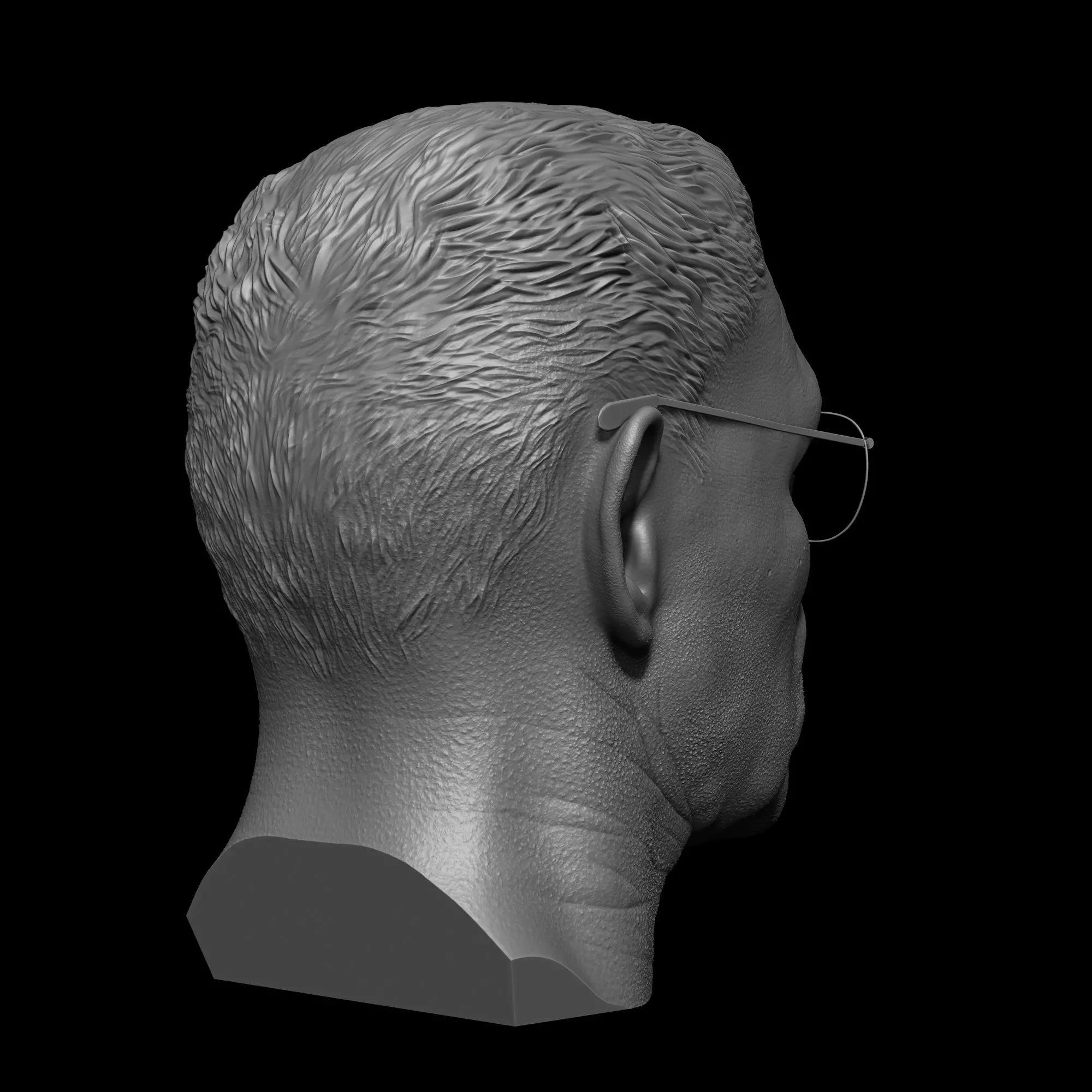 Breaking Bad Gustavo Fring Bust Printable 3D Model 3D print model_8