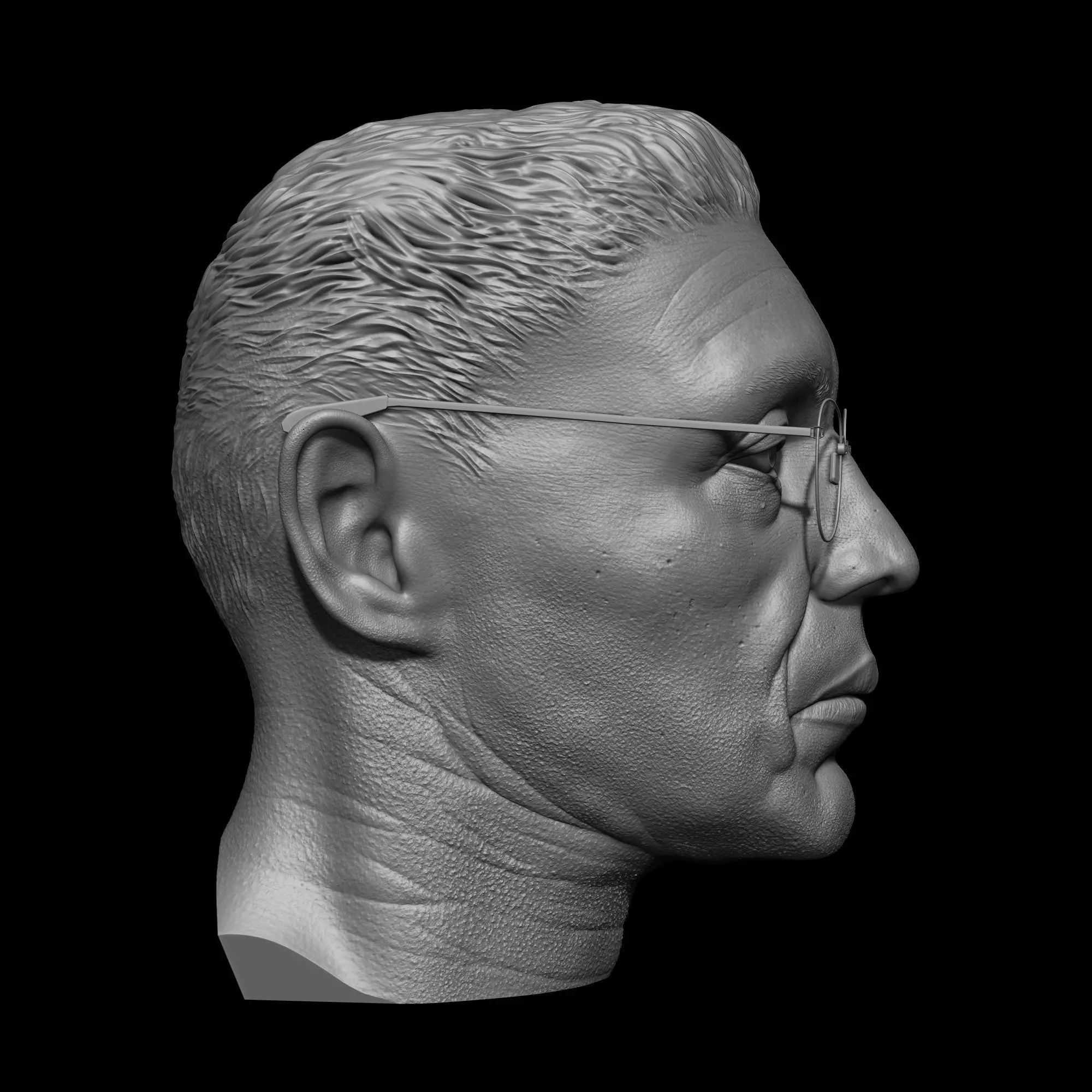 Breaking Bad Gustavo Fring Bust Printable 3D Model 3D print model_9