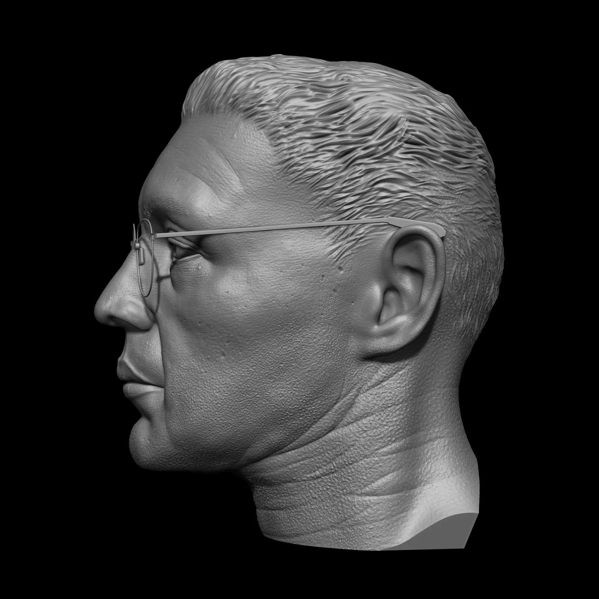 Breaking Bad Gustavo Fring Bust Printable 3D Model 3D print model_5