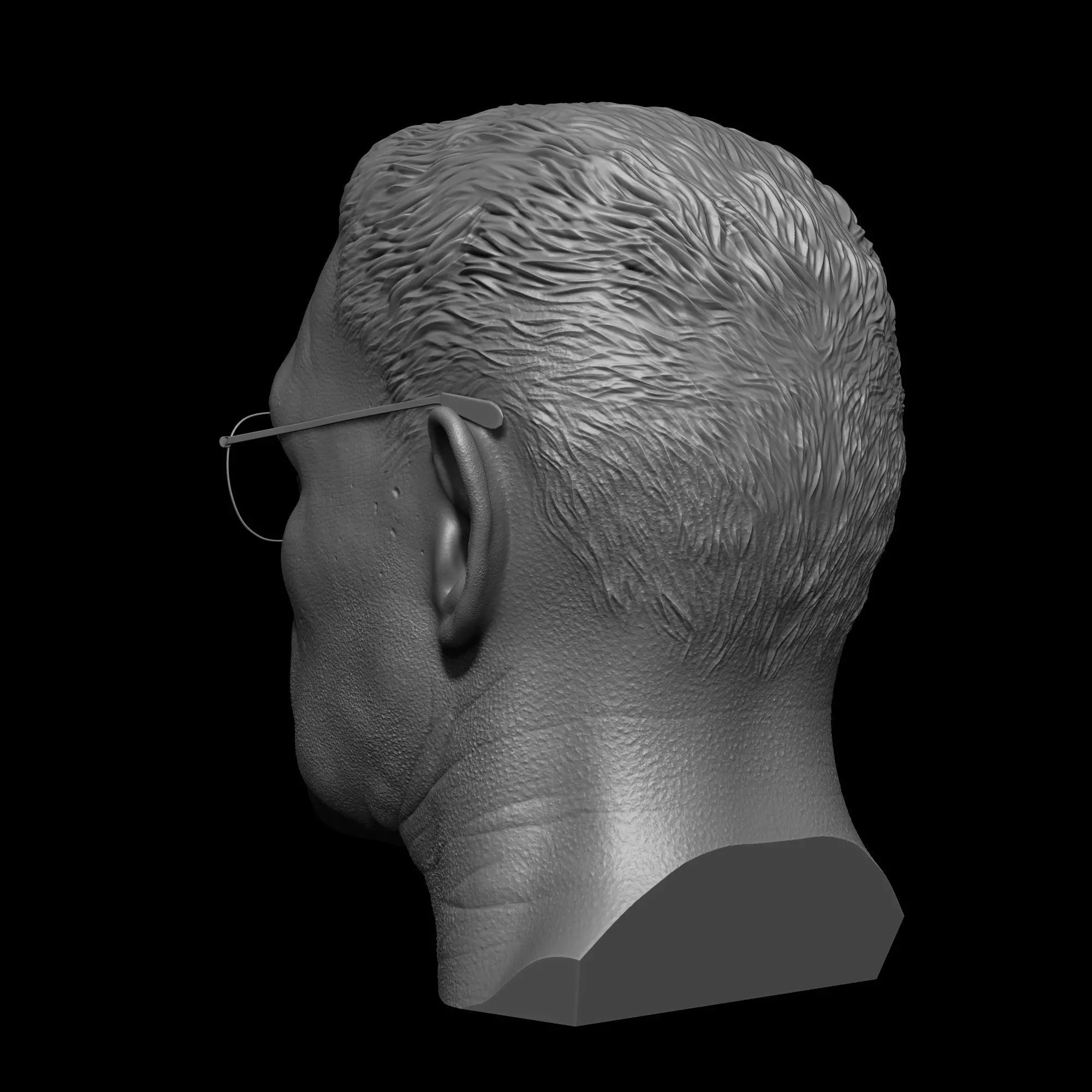 Breaking Bad Gustavo Fring Bust Printable 3D Model 3D print model_6