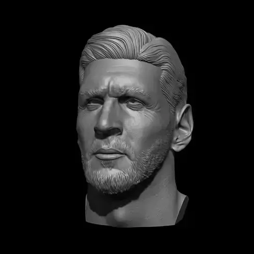 Lionel Messi Bust Printable 3D Model 3D print model