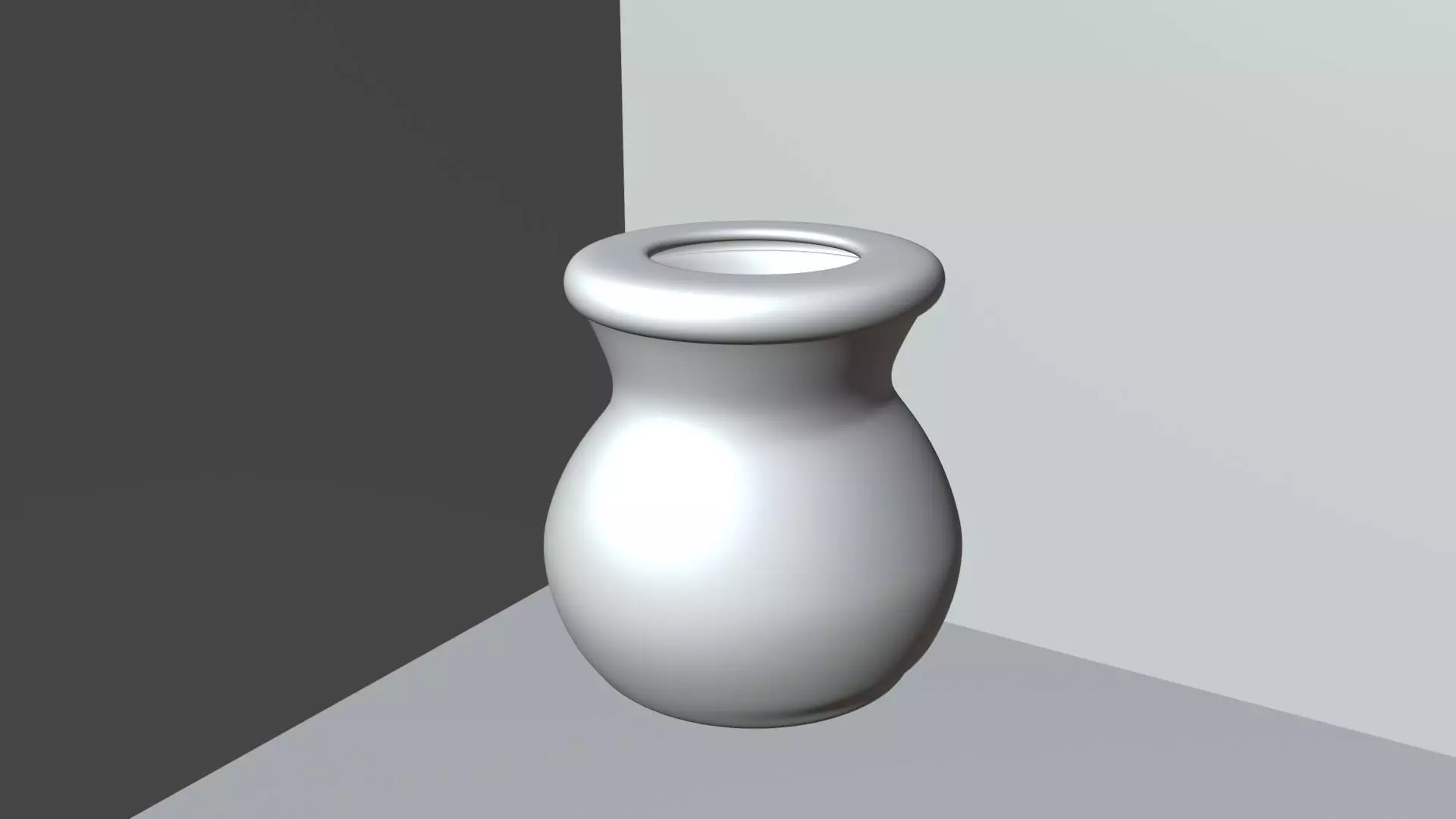 Stone antique vase 3D model_6