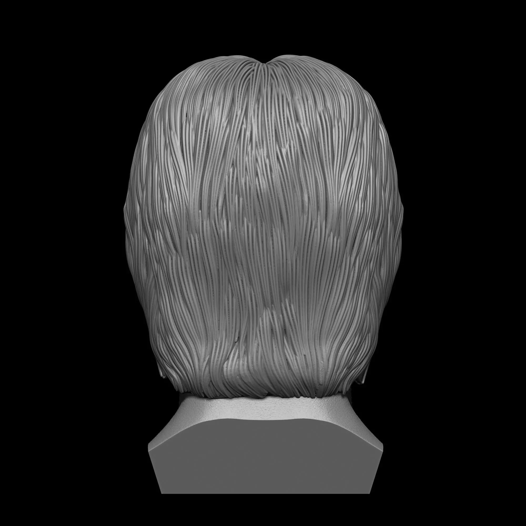 John Lennon The Beatles Bust Printable 3D Model 3D print model_6