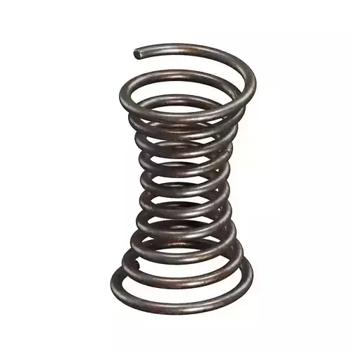 Rusty Steel Concave Spring