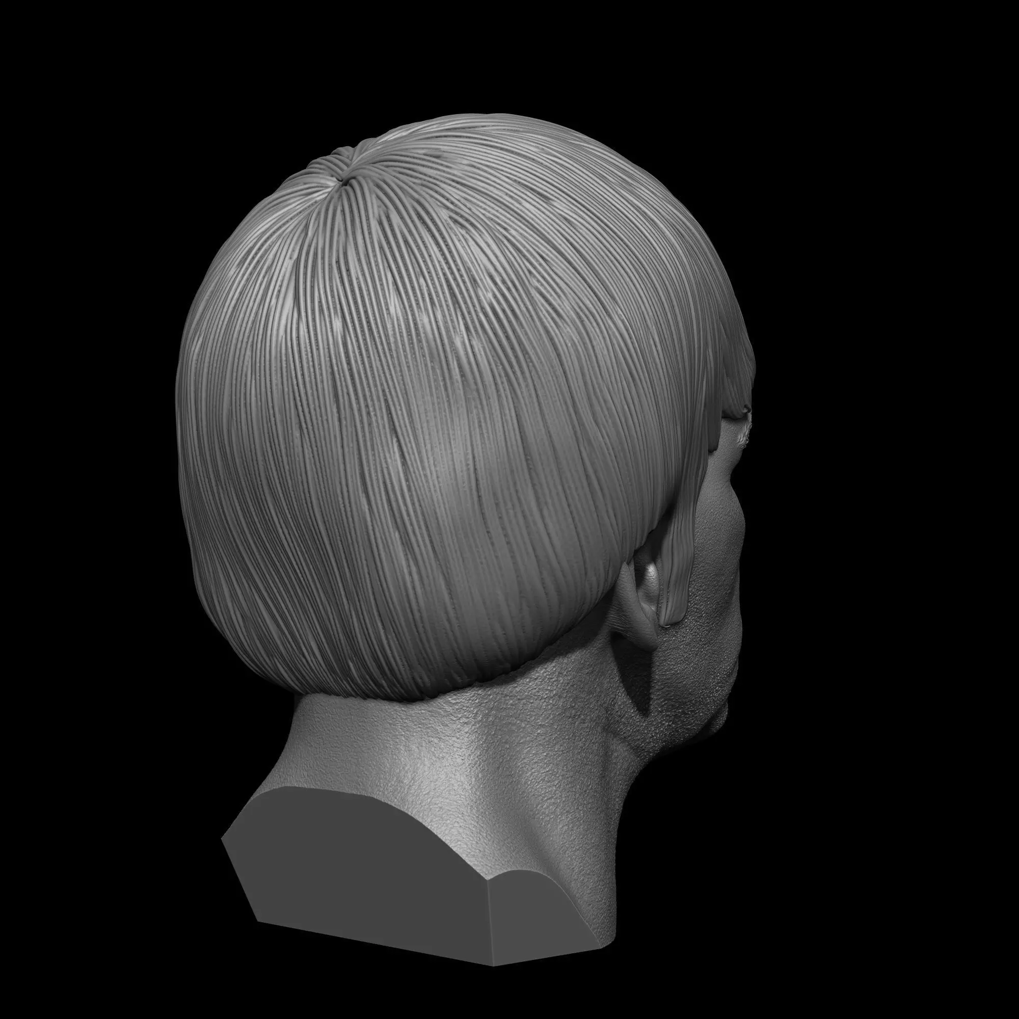 Ringo Starr The Beatles Bust Printable 3D Model 3D print model_7