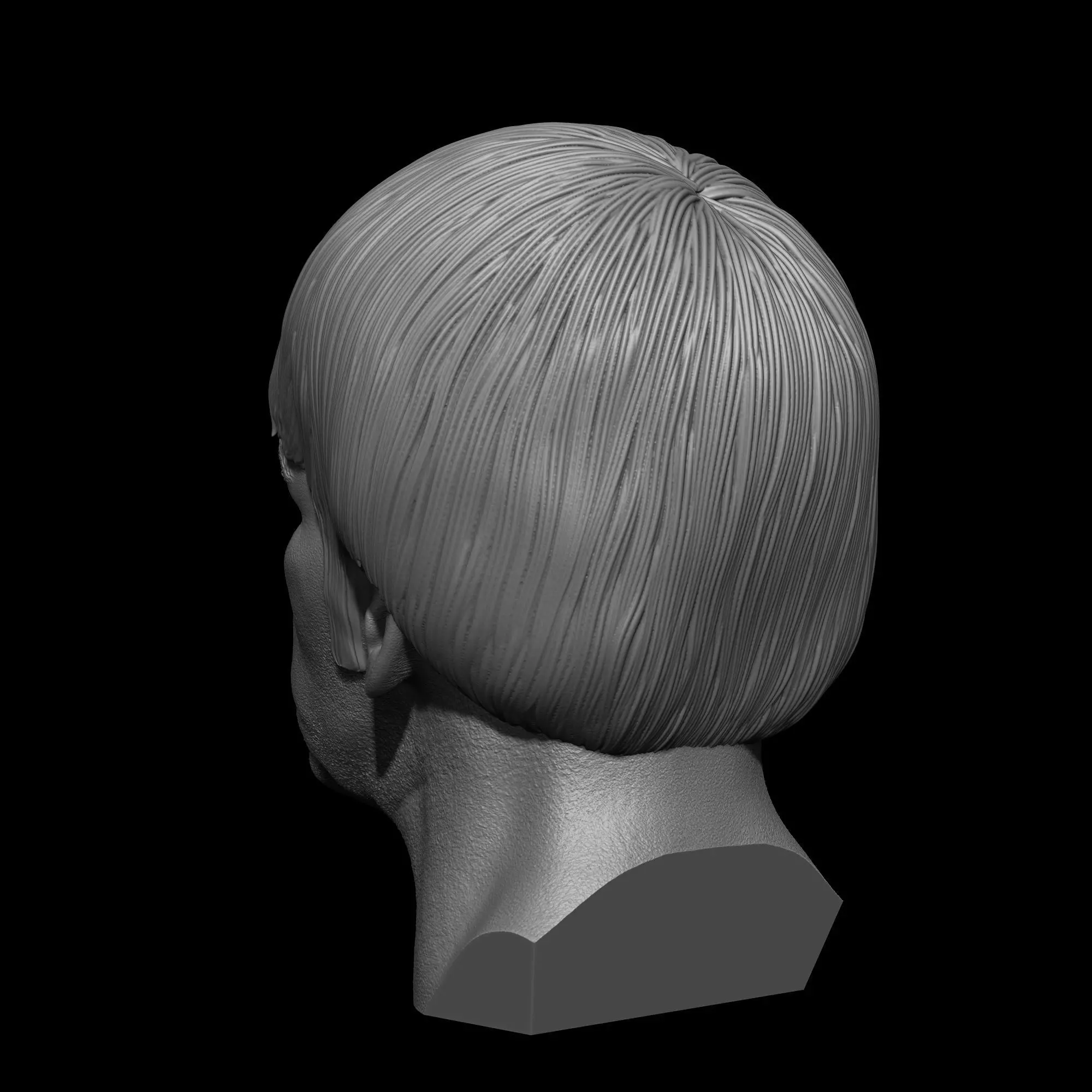 Ringo Starr The Beatles Bust Printable 3D Model 3D print model_5