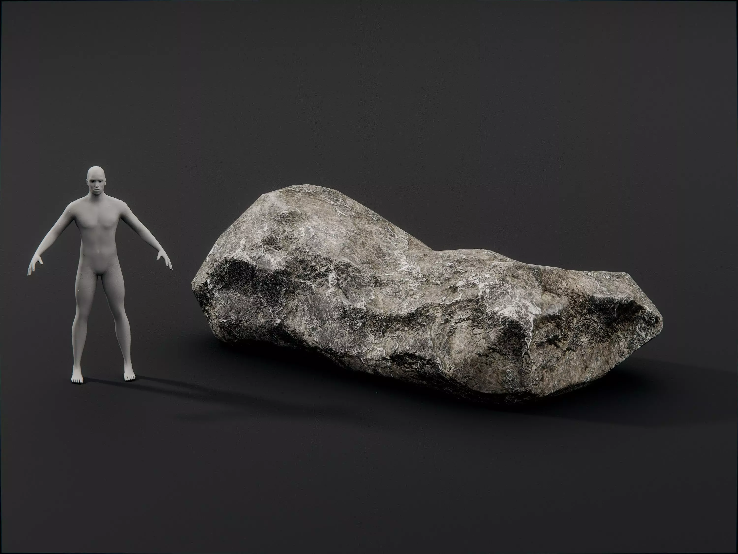 Boulders - Asset Pack Low-poly 3D model_4