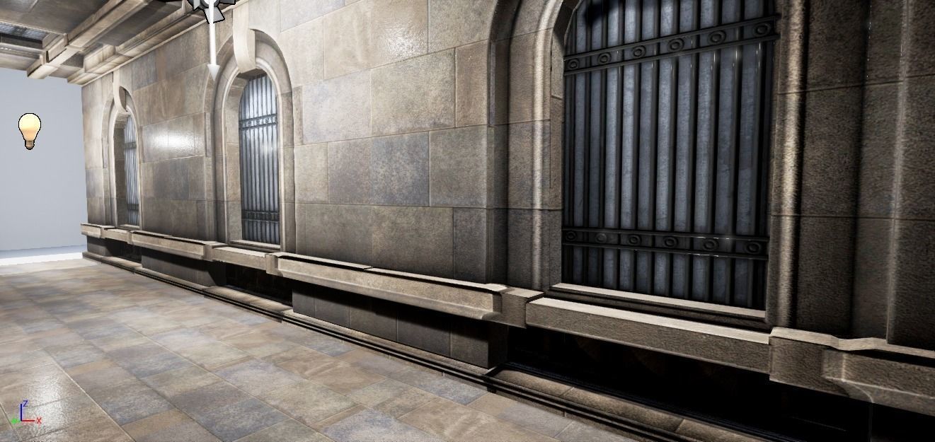 game scene Low-poly 3D model_4