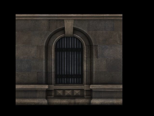 game scene Low-poly 3D model_2